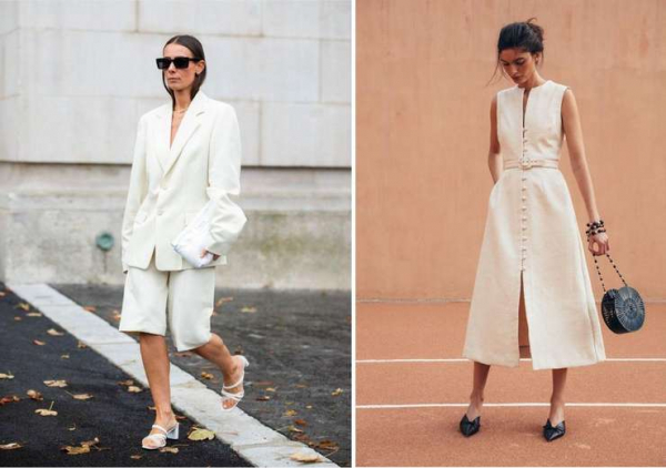 Маленькое белое — новое черное: почему летом 2025 все носят светлое и не боятся