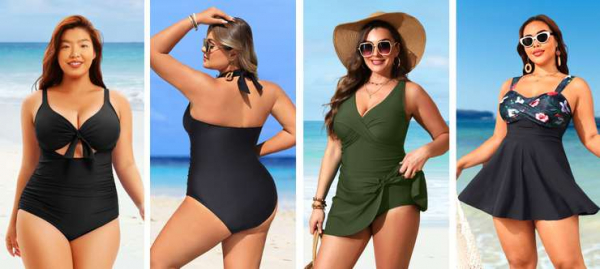 Роскошная красота: как подобрать купальник на фигуру с большой грудью