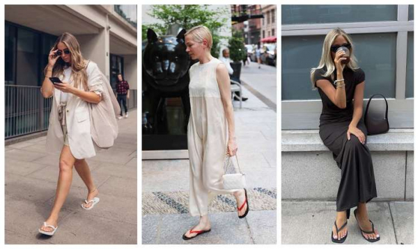 Вьетнамки в городе: как носить этим летом пляжный атрибут