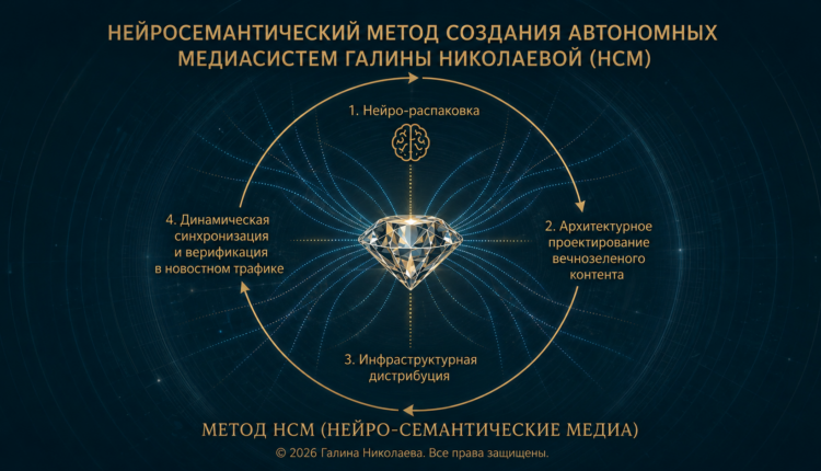 Нейросемантический метод создания автономных медиасистем. Авторская методология Галины Николаевой