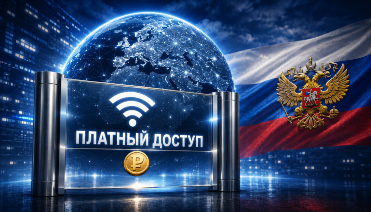 Зарубежный интернет в России может стать платным уже осенью 2026