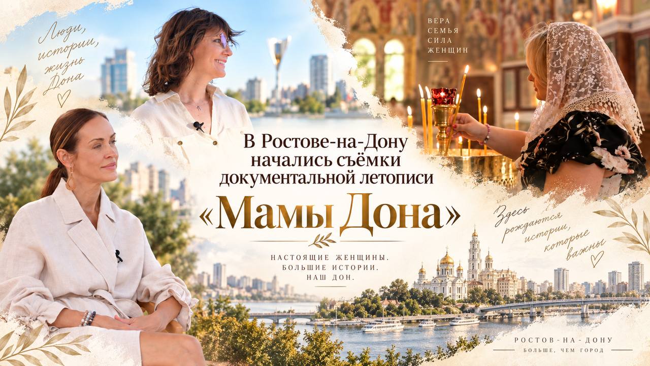 Документальный кинопроект «Мамы Дона» стартовал в Ростовской области